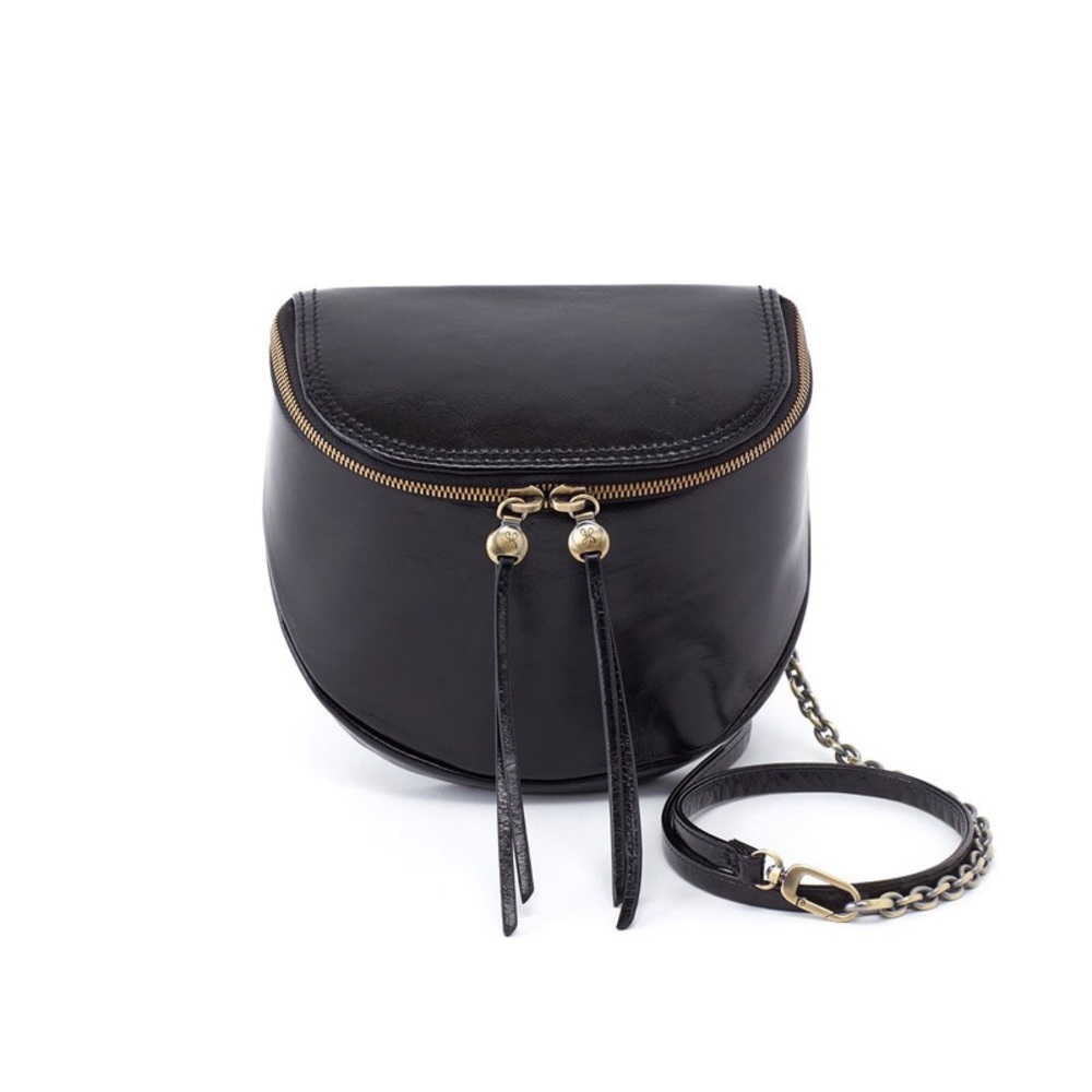 HOBO Foster Crossbody, Black Vintage Hide